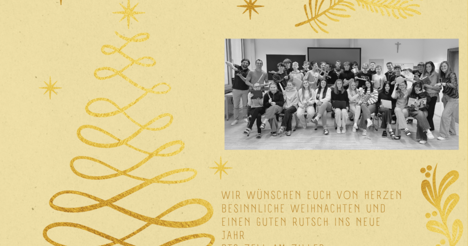 Weihnachtskarte der PTS 2025